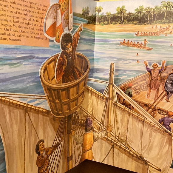1991 Pop-Up “The Voyage of COLUMBUS in His Own Words” - Picture 7 of 11